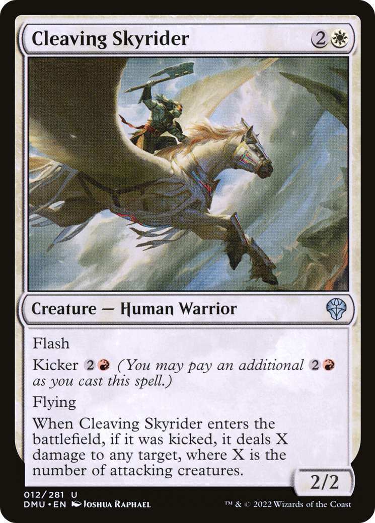 Cleaving Skyrider [Dominaria United] | Grognard Games