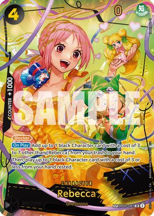 Rebecca (SP) (OP05-091) - Premium Booster -The Best- Vol. 2 Foil | Grognard Games