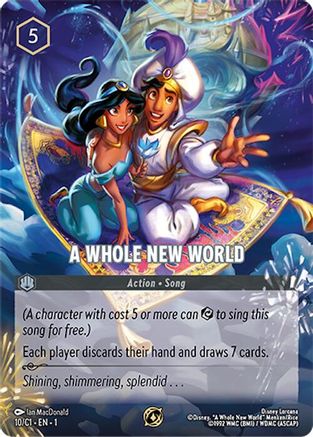 A Whole New World (10) - Disney Lorcana Promo Cards Holofoil | Grognard Games