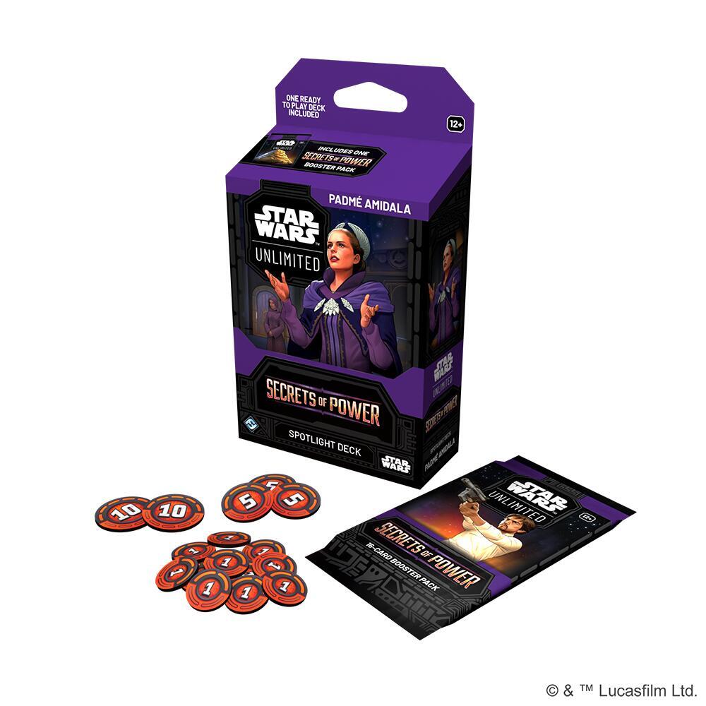 Secrets of Power - Spotlight Deck - Padme Amidala (Preorder 11/7/25) | Grognard Games