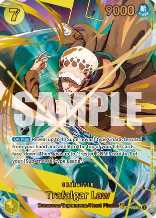 Trafalgar Law - OP10-119 (SP) (OP10-119) - Premium Booster -The Best- Vol. 2 Foil | Grognard Games