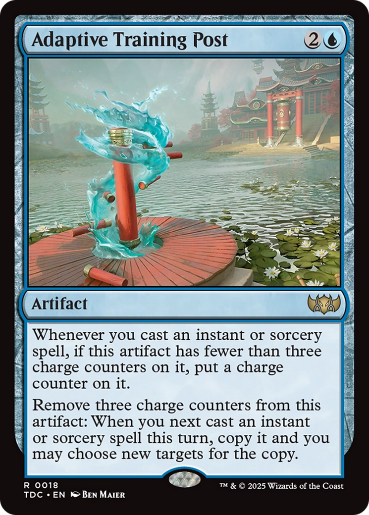 Adaptive Training Post [Tarkir: Dragonstorm Commander] | Grognard Games