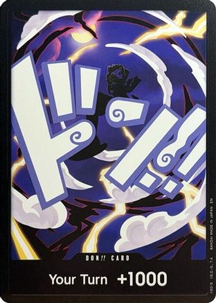 DON!! Card (GEAR5 Luffy) - Premium Booster -The Best- Vol. 2 | Grognard Games