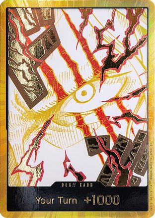 DON!! Card (Shanks) (Gold) - Premium Booster -The Best- Vol. 2 Foil | Grognard Games