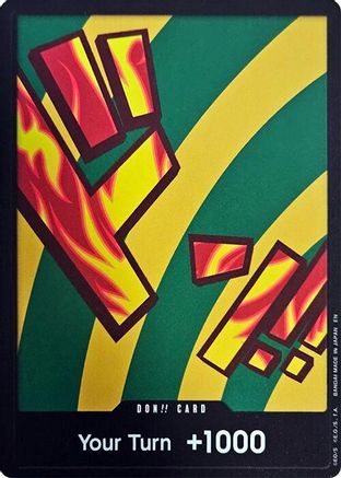 DON!! Card (Hannyabal) - Premium Booster -The Best- Vol. 2 Foil | Grognard Games