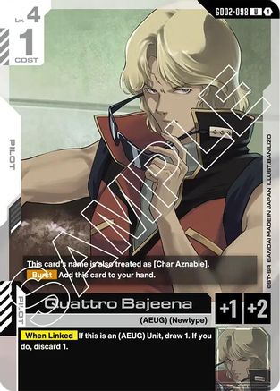 Quattro Bajeena - Dual Impact (GD02-098) | Grognard Games