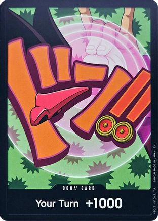 DON!! Card (Foxy) - Premium Booster -The Best- Vol. 2 Foil | Grognard Games