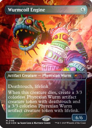 Wurmcoil Engine (2196) (Rainbow Foil) (SLD-2196) - Secret Lair Drop Series Foil | Grognard Games