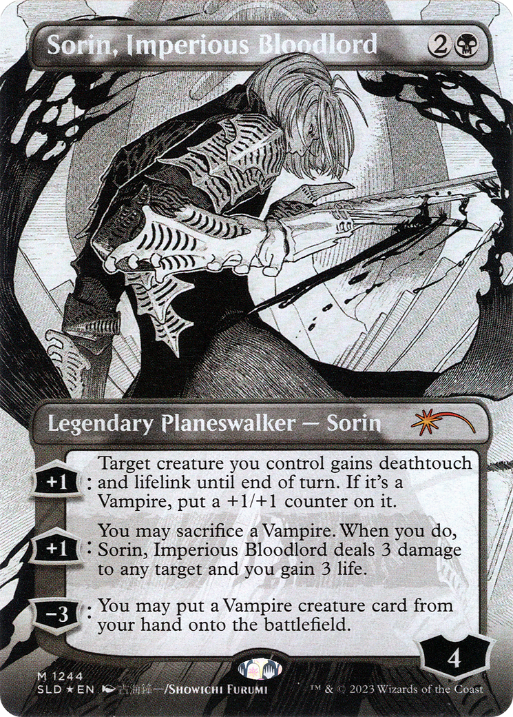 Sorin, Imperious Bloodlord (Borderless) [Secret Lair Drop Series] | Grognard Games