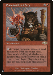 Planeswalker's Fury [The List] | Grognard Games