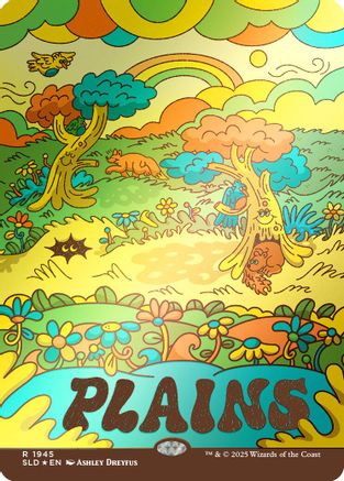 Plains (1945) (Rainbow Foil) (SLD-1945) - Secret Lair Drop Series Foil | Grognard Games