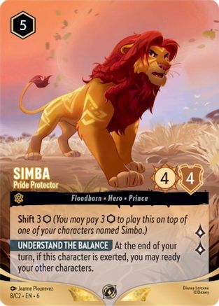 Simba - Pride Protector (8) - Disney Lorcana Promo Cards Holofoil | Grognard Games