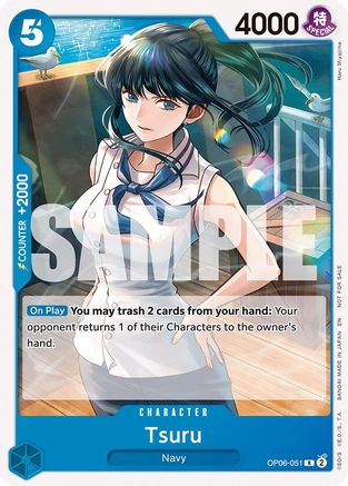 Tsuru (Tournament Pack 2025 Vol. 4) (OP06-051) - One Piece Promotion Cards | Grognard Games