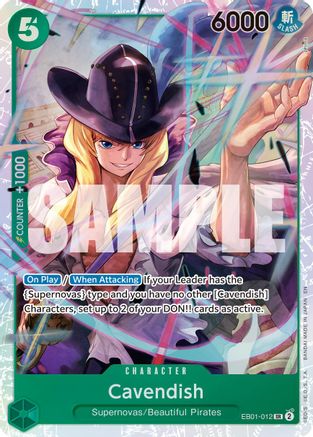Cavendish - EB01-012 (Reprint) (EB01-012) - Premium Booster -The Best- Vol. 2 Foil | Grognard Games