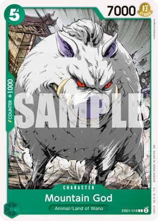 Mountain God (Reprint) (EB01-018) - Premium Booster -The Best- Vol. 2 | Grognard Games