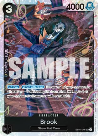 Brook - EB01-046 (Reprint) (EB01-046) - Premium Booster -The Best- Vol. 2 Foil | Grognard Games