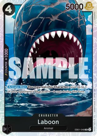 Laboon (Reprint) (EB01-048) - Premium Booster -The Best- Vol. 2 Foil | Grognard Games