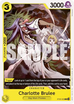 Charlotte Brulee (Reprint) (ST20-003) - Premium Booster -The Best- Vol. 2 | Grognard Games