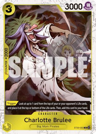 Charlotte Brulee (Pirate Foil) (ST20-003) - Premium Booster -The Best- Vol. 2 Foil | Grognard Games