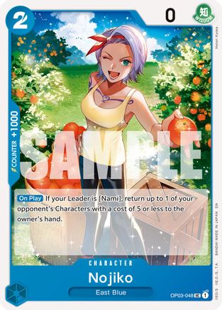 Nojiko (Reprint) (OP03-048) - Premium Booster -The Best- Vol. 2 | Grognard Games