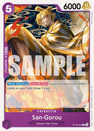 San-Gorou (Reprint) (ST18-003) - Premium Booster -The Best- Vol. 2 | Grognard Games