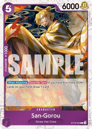 San-Gorou (Pirate Foil) (ST18-003) - Premium Booster -The Best- Vol. 2 Foil | Grognard Games