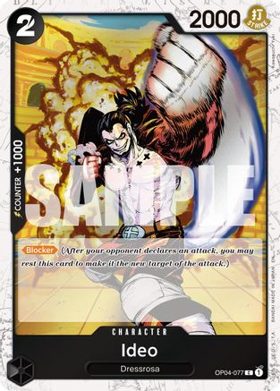 Ideo (Pirate Foil) (OP04-077) - Premium Booster -The Best- Vol. 2 Foil | Grognard Games