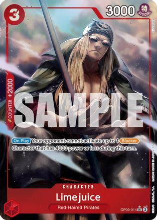 Limejuice (Alternate Art) (OP09-014) - Premium Booster -The Best- Vol. 2 Foil | Grognard Games