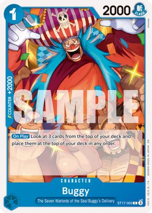 Buggy - ST17-003 (Reprint) (ST17-003) - Premium Booster -The Best- Vol. 2 | Grognard Games