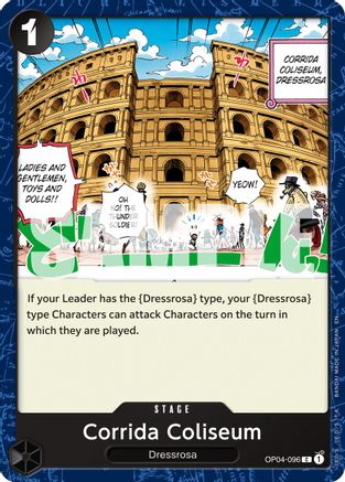 Corrida Coliseum (Reprint) (OP04-096) - Premium Booster -The Best- Vol. 2 | Grognard Games