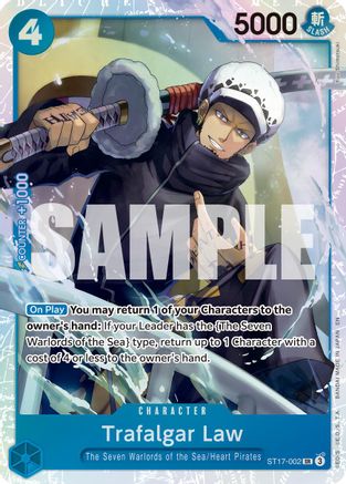 Trafalgar Law - ST17-002 (Reprint) (ST17-002) - Premium Booster -The Best- Vol. 2 Foil | Grognard Games