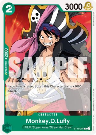 Monkey.D.Luffy - ST16-005 (Reprint) (ST16-005) - Premium Booster -The Best- Vol. 2 | Grognard Games