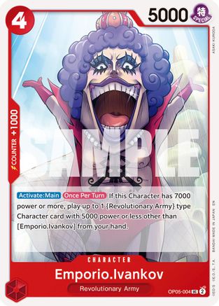 Emporio.Ivankov (Reprint) (OP05-004) - Premium Booster -The Best- Vol. 2 | Grognard Games