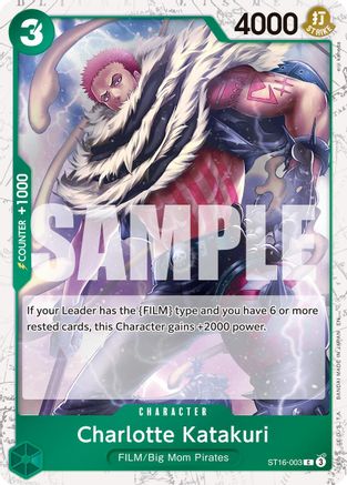 Charlotte Katakuri (Pirate Foil) (ST16-003) - Premium Booster -The Best- Vol. 2 Foil | Grognard Games