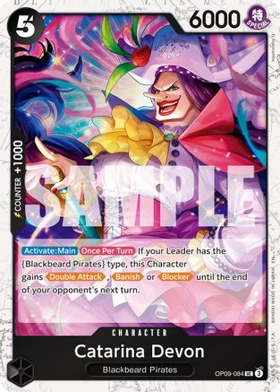 Catarina Devon (Pirate Foil) (OP09-084) - Premium Booster -The Best- Vol. 2 Foil | Grognard Games