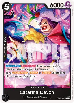 Catarina Devon (Reprint) (OP09-084) - Premium Booster -The Best- Vol. 2 | Grognard Games