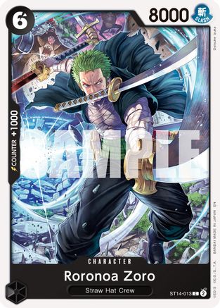 Roronoa Zoro - ST14-013 (Reprint) (ST14-013) - Premium Booster -The Best- Vol. 2 | Grognard Games