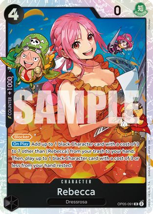 Rebecca (Reprint) (OP05-091) - Premium Booster -The Best- Vol. 2 Foil | Grognard Games