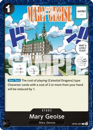 Mary Geoise (Reprint) (OP05-097) - Premium Booster -The Best- Vol. 2 | Grognard Games