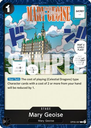 Mary Geoise (Pirate Foil) (OP05-097) - Premium Booster -The Best- Vol. 2 Foil | Grognard Games