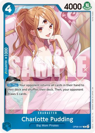 Charlotte Pudding (Reprint) (OP06-047) - Premium Booster -The Best- Vol. 2 Foil | Grognard Games