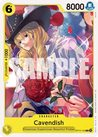 Cavendish - OP10-105 (Reprint) (OP10-105) - Premium Booster -The Best- Vol. 2 | Grognard Games