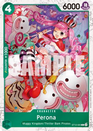 Perona (Pirate Foil) (ST12-005) - Premium Booster -The Best- Vol. 2 Foil | Grognard Games