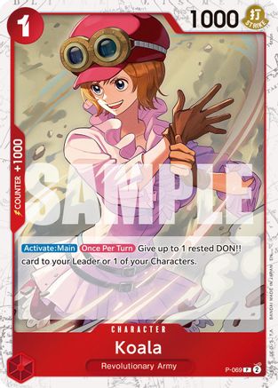 Koala (Pirate Foil) (P-069) - Premium Booster -The Best- Vol. 2 Foil | Grognard Games
