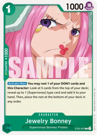 Jewelry Bonney - ST02-007 (Reprint) (ST02-007) - Premium Booster -The Best- Vol. 2 | Grognard Games