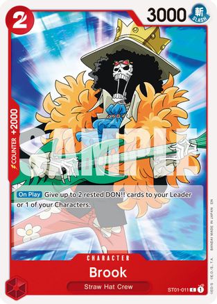 Brook - ST01-011 (Reprint) (ST01-011) - Premium Booster -The Best- Vol. 2 | Grognard Games