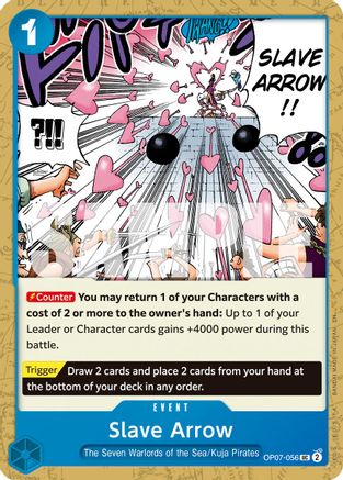 Slave Arrow (Reprint) (OP07-056) - Premium Booster -The Best- Vol. 2 | Grognard Games