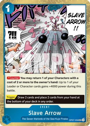 Slave Arrow (Pirate Foil) (OP07-056) - Premium Booster -The Best- Vol. 2 Foil | Grognard Games