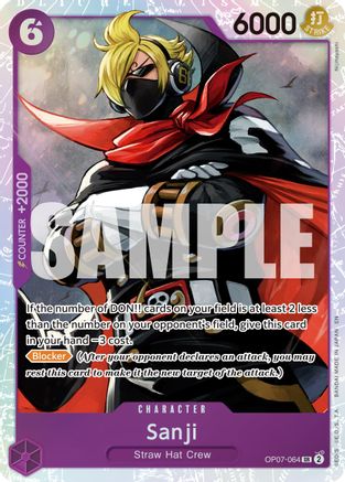 Sanji (Reprint) (OP07-064) - Premium Booster -The Best- Vol. 2 Foil | Grognard Games