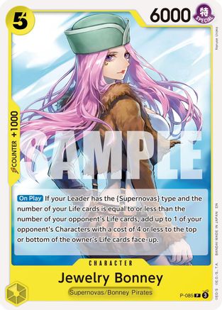 Jewelry Bonney - P-085 (Reprint) (P-085) - Premium Booster -The Best- Vol. 2 | Grognard Games